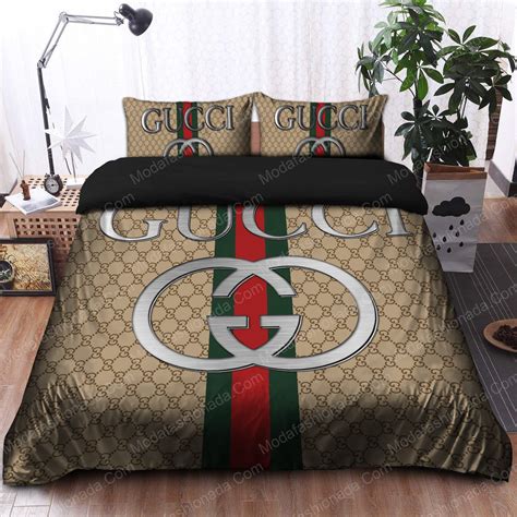 gucci comforter set full|Gucci king size comforter set.